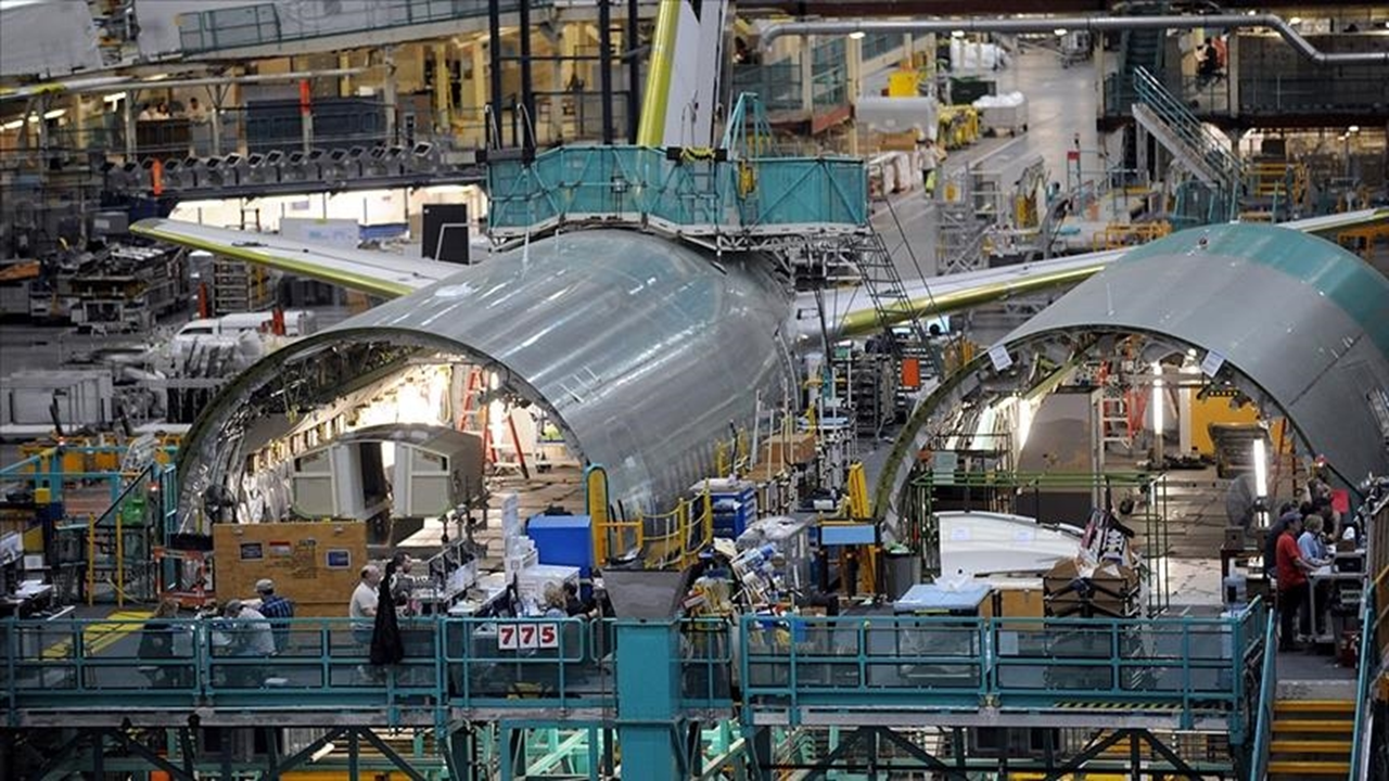 Boeing’in grev nedeniyle duran üretim çizgileri yine etkin