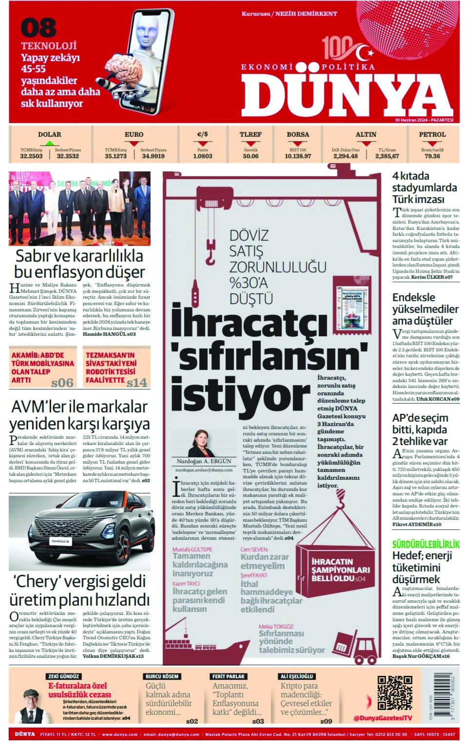 ihracatci 3 ocakta doviz mustusu bekliyor 0 m3YNEX6j