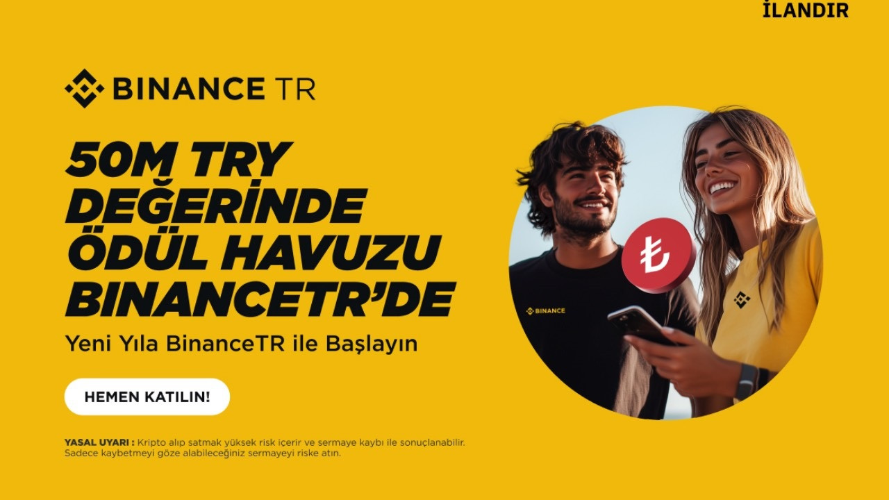 Yeni Yıla Binance TR ile Başlayın: 50 Milyon TRY Kıymetinde Ödül Havuzu Sizi Bekliyor!