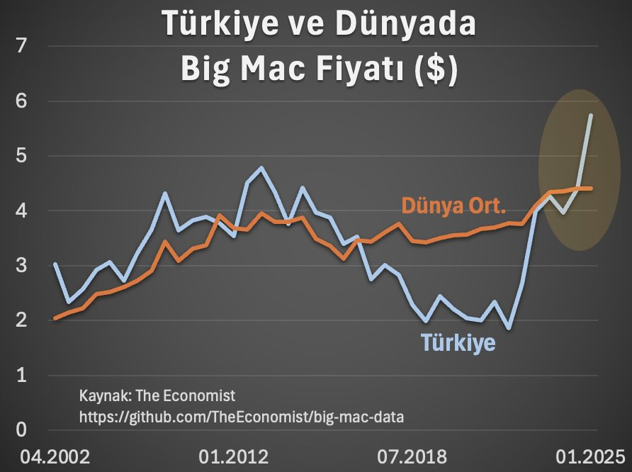 Türkiye'de Gıda Fiyatları ve Big Mac Endeksi Üzerine Değerlendirme