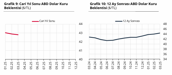 2025 mart tcmb piyasa istirakcileri anketi aciklandi yil sonu dolar enflasyon faiz beklentisi asik r Hs8aMQOJ
