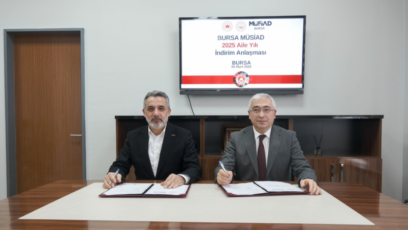 Aile yılı kapsamında MÜSİAD Bursa’dan ailelere dayanak