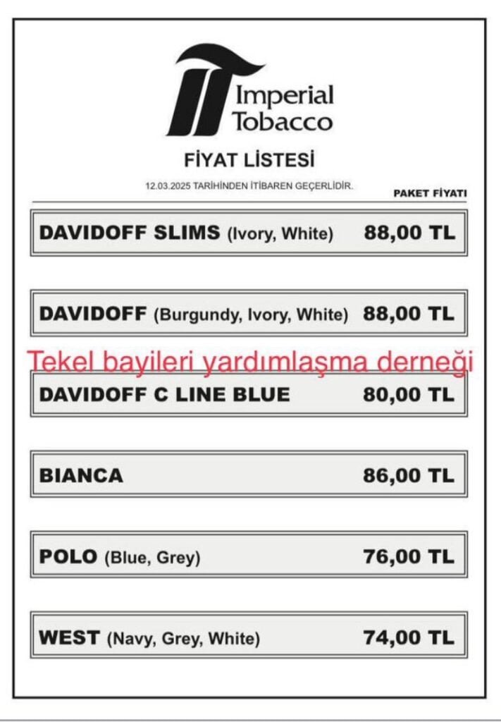 Bir artırım da sigara fiyatlarına geldi.. 1 bir artirim da sigara fiyatlarina geldi 0 PqCiBMcM