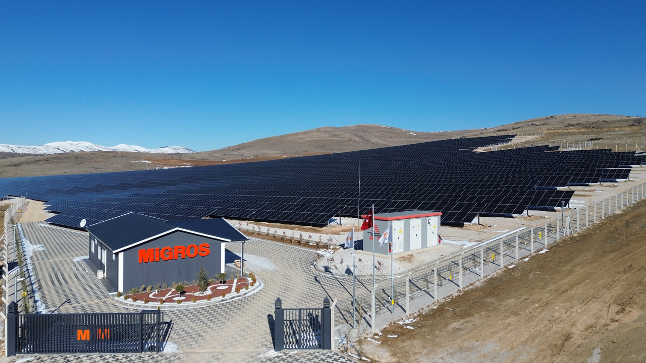 Migros, Kırşehir’deki yeni güneş gücü santralini devreye aldı